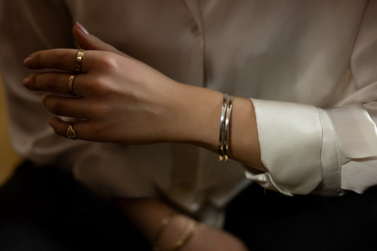 Sterling Silver Bangle 2