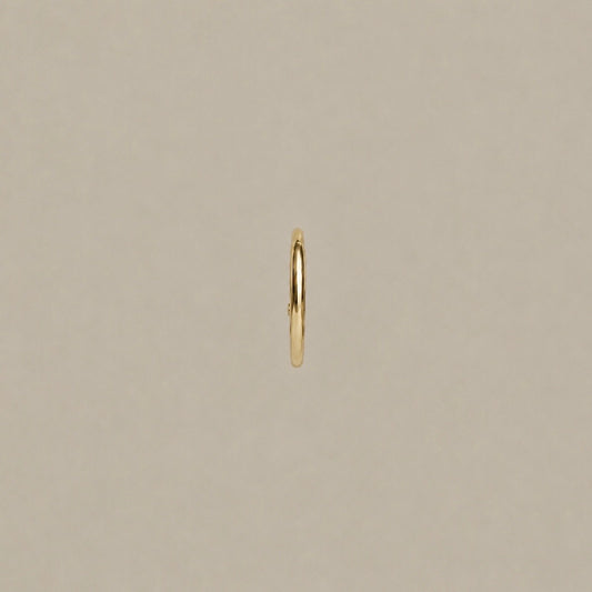 Plain Gold Hoop
