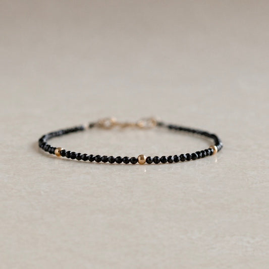 Tourmaline & Bead Bracelet