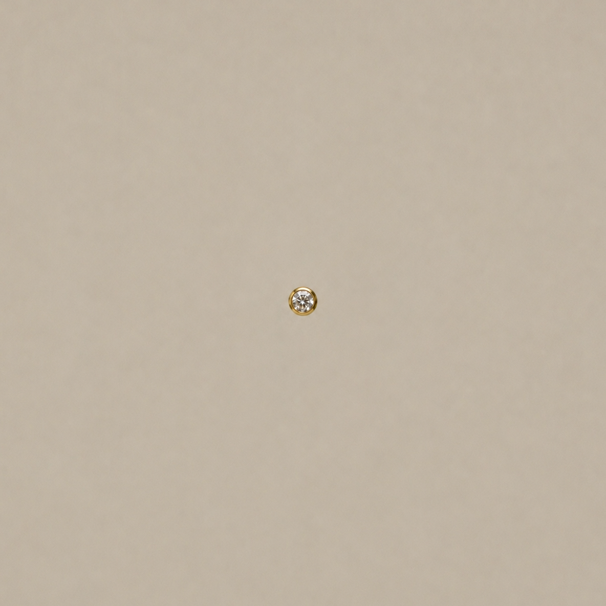 Mini Diamond Gold Stud