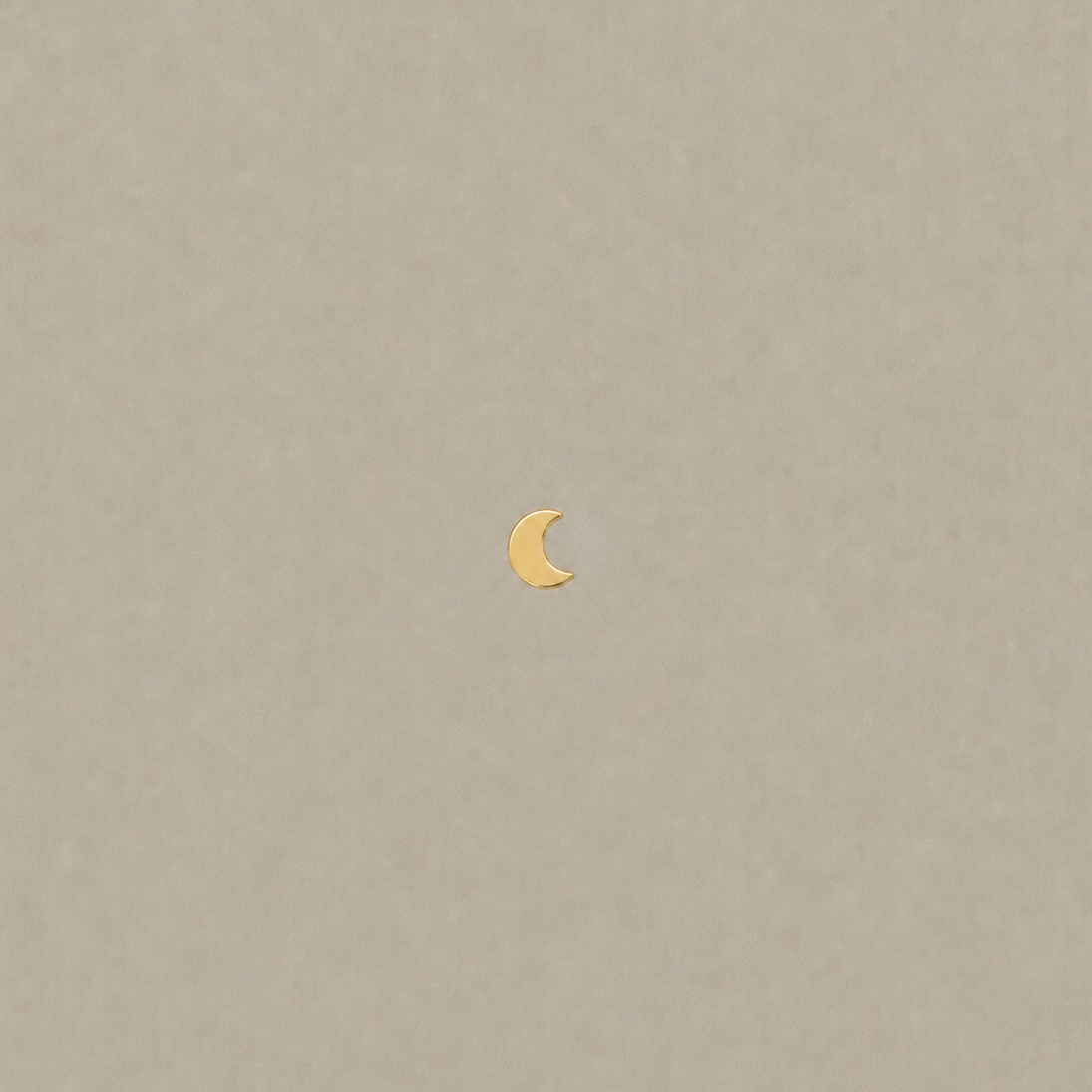 Moon Gold Stud