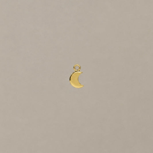 Moon Gold Charm