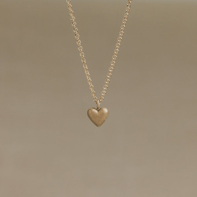 Sweetheart Gold Necklace