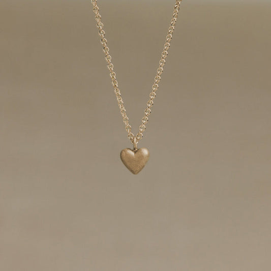 Sweetheart Gold Necklace