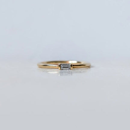 Baguette Diamond Gold Ring